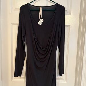 NWT: Bailey 44 Black Long Sleeve Dress
